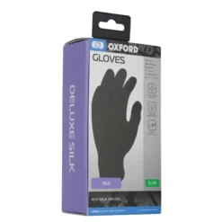 Oxford Deluxe Gloves Silk Black