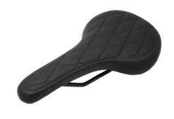 Velo Diamond Padded Saddle Black